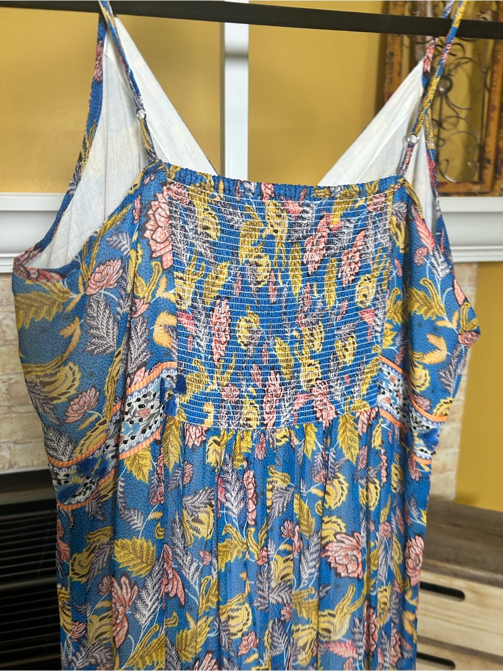 Anthropologie Verb by Pallavi Singhee Vineyard Tiered Maxi Dress | Size 14 #138 - Picture 5 of 11
